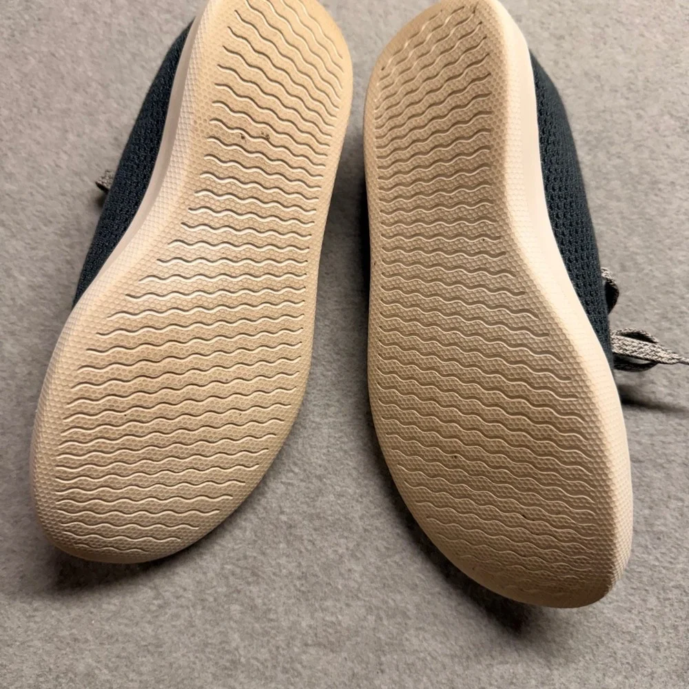 Allbirds Tree Skippers Navy Blue Mesh Boat Shoes Sneakers Womens Size 5